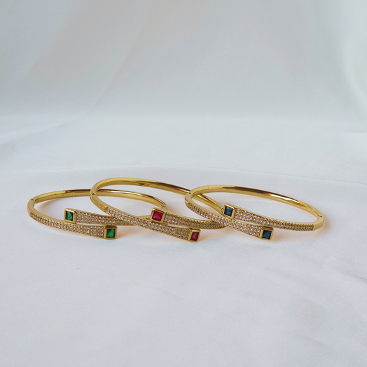 Trio de bracelets Arc Doré