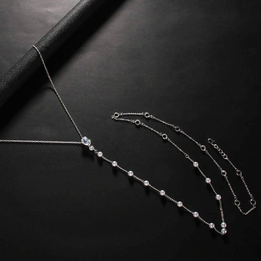 Chaine de Dos.-  Goutte D'or ou Argent