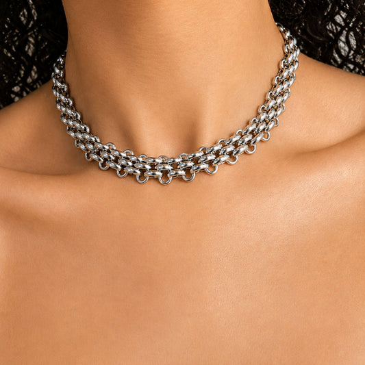 Collier Chaîne Argentée – Aléna - Fairy Accessories