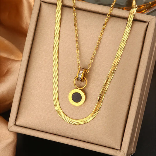 Collier - Eclipse Noire